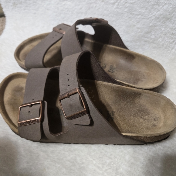 Birkenstock Arizona Birkibuc Sandals Size 42 GUC - Picture 10 of 11